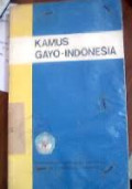 KAMUS GAYO-INDONESIA