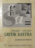 PRINSIP-PRINSIP KRITIK SASTRA