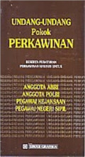 UNDANG-UNDANG POKOK PERKAWINAN