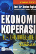 EKONOMI KOPERASI : TEORI DAN MANAJEMEN