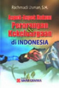 ASPEK-ASPEK HUKUM PERORANGAN & KEKELUARGAAN DI INDONESIA
