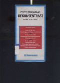 PENYELENGGARAAN DEKONSENTRASI (PP NO. 39 TH. 2001)