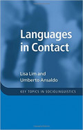 LANGUAGES IN CONTACT KEY TOPICS IN SOCIOLINGUISTICS