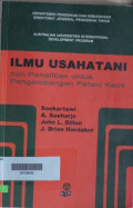 ILMU USAHATANI DAN PENELITIAN UNTUK PENGEMBANGAN PETANI KECIL