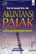 AKUNTANSI PAJAK : SESUAI DENGAN UNDANG-UNDANG PAJAK BARU