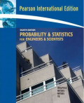 PROBABILITY & STATISICS FOR ENGINEERS & SCIENTISTS