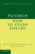 HOW TO STUDY POETRY