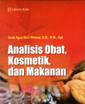 ANALISIS OBAT,KOSMETIK,DAN MAKANAN