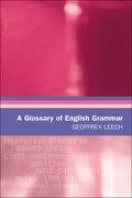 A GLOSSARY OF PHONOLOGY