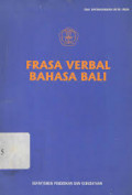 FRASA VERBAL BAHASA BALI