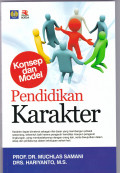 KONSEP DAN MODEL PENDIDIKAN KARAKTER