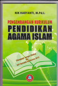 PENGEMBANGAN KURIKULUM PENDIDIKAN AGAMA ISLAM: DILENGKAPI DENGAN SILABUS DAN RPP BERBASIS KURIKULUM 2013