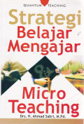 STRATEGI BELAJAR MENGAJAR MICRO TEACHING