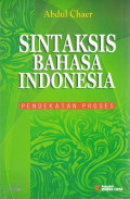 SINTAKSIS BAHASA INDONESIA PENDEKATAN PROSES