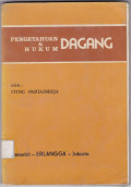 PENGETAHUAN DAN HUKUM DAGANG