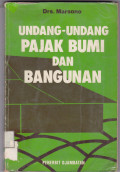 UNDANG-UNDANG PAJAK BUMI DAN BANGUNAN