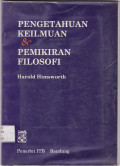 PENGETAHUAN KEILMUAN & PEMIKIRAN FILASOFI