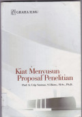 KIAT MENYUSUN PROPOSAL PENELITIAN