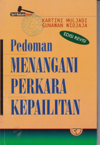 PEDOMAN MENANGANI PERKARA KEPAILITAN