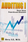AUDITING  I : DASAR-DASAR PEMERIKSAAN AKUNTANSI