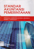 STANDAR AKUNTANSI PEMERINTAHAN PERATURAN PEMERINTAN REPUBLIK INDONESIA NO.71 TAHUN 2010