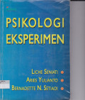 PSIKOLOGI EKSPERIMEN