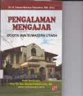 PENGALAMAN MENGAJAR :DOSEN IAIN SUMATERA UTARA