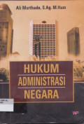 HUKUM ADMINISTRASI NEGARA