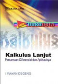 KALKULUS LANJUT PERSAMAAN DIFERENSIAL DAN APLIKASINYA