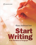 START WRITING : FROM SENTENCE TO PARAGRAPH