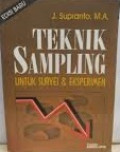 TEKNIK SAMPLING UNTUK SURVEI & EKSPERIMEN