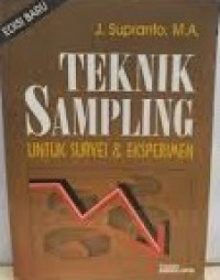 TEKNIK SAMPLING UNTUK SURVEI & EKSPERIMEN