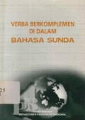 VERBA BERKOMPLEMEN DI DALAM BAHASA SUNDA