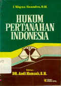 HUKUM PERTAHANAN INDONESIA