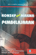 KONSEP DAN MAKNA PEMBELAJARAN