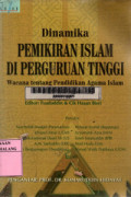 DINAMIKA PEMIKIRAN ISLAM DI PERGURUAN TINGGI WACANA TENTANG PENDIDIKAN AGAMA ISLAM