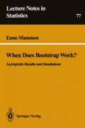 LECTURE NOTES IN STATISTICS: WHEN DOES BOOTSTRAP WORK? ASYMPTOTIC RESULTS AND SIMULATIONS
