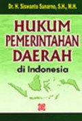 HUKUM PEMERINTAHAN DAERAH DI INDONESIA