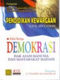 PENDIDIKAN KEWARGANEGARAAN ;PANCASILA ,DEMOKRASI,HAM,DAN MASYARAKAT MADANI