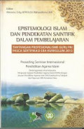 EPISTEMOLOGI ISLAM DAN PENDEKATAN SAINTIFIK DALAM PEMBELAJARAN