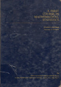 A First Course in Mathematical Statistics