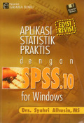 APLIKASI STATISTIK PRAKTIS DENGAN SPSS.10 FOR WINDOWS