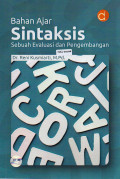 BAHAN AJAR SINTAKSIS: SEBUAH EVALUASI DAN PENGEMBANGAN