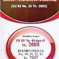 UNDANG-UNDANG SISDIKNAS (SISTEM PENDIDIKAN NASIONAL) UU RI NO. 20 TH. 2003
